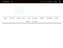 Tablet Screenshot of inspireafrika.com